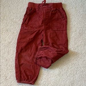 EUC Hanna Andersson corduroy draw string pants